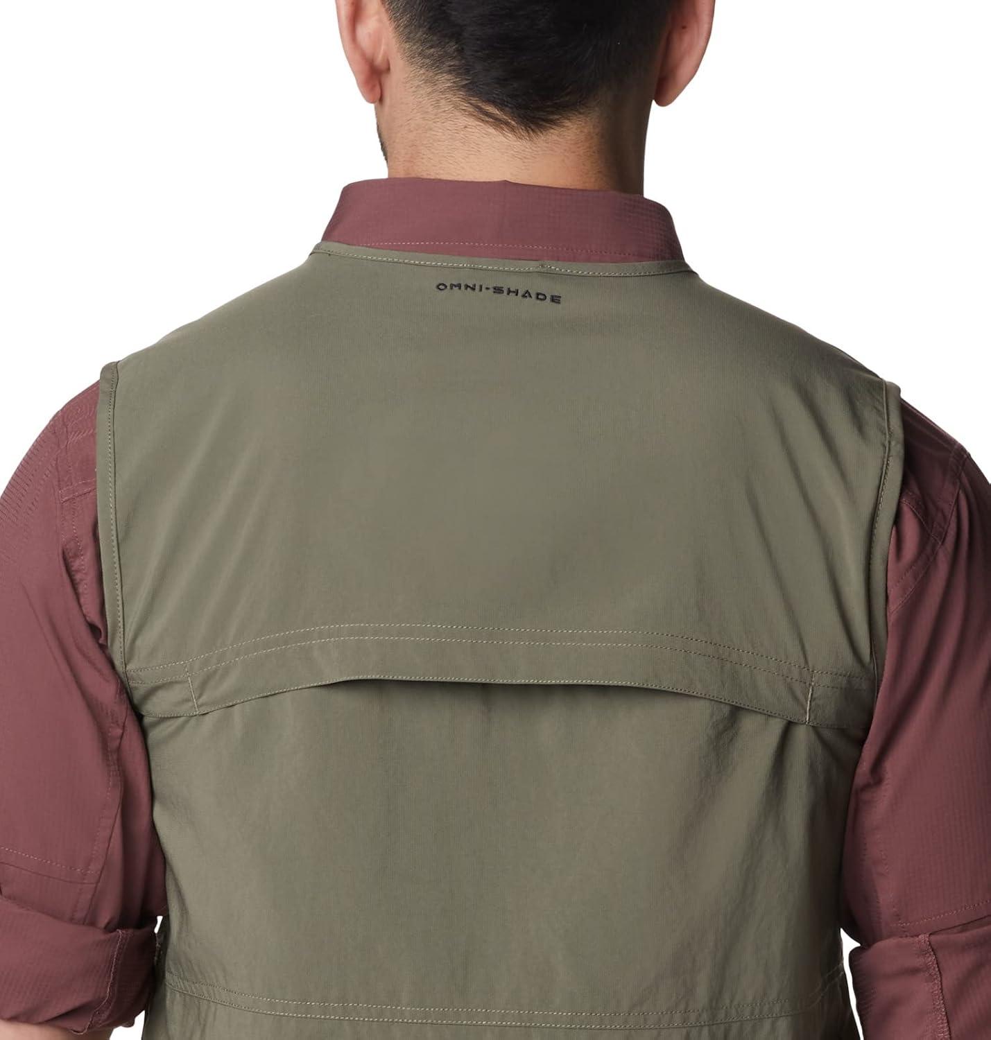 imageColumbia Mens Silver Ridge Utility VestStone Green