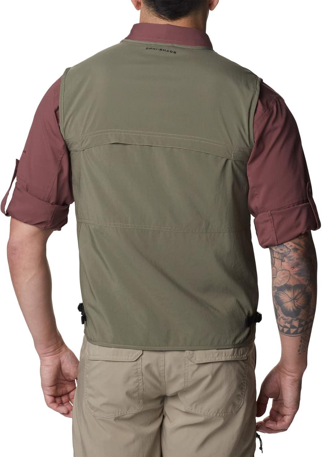 imageColumbia Mens Silver Ridge Utility VestStone Green