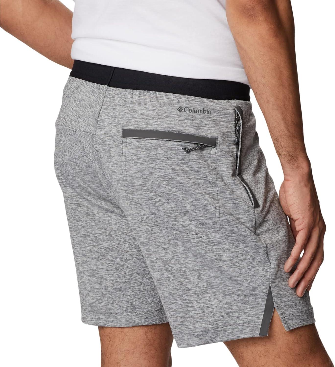 imageColumbia Mens Tech Trail Knit ShortCity Grey Heather