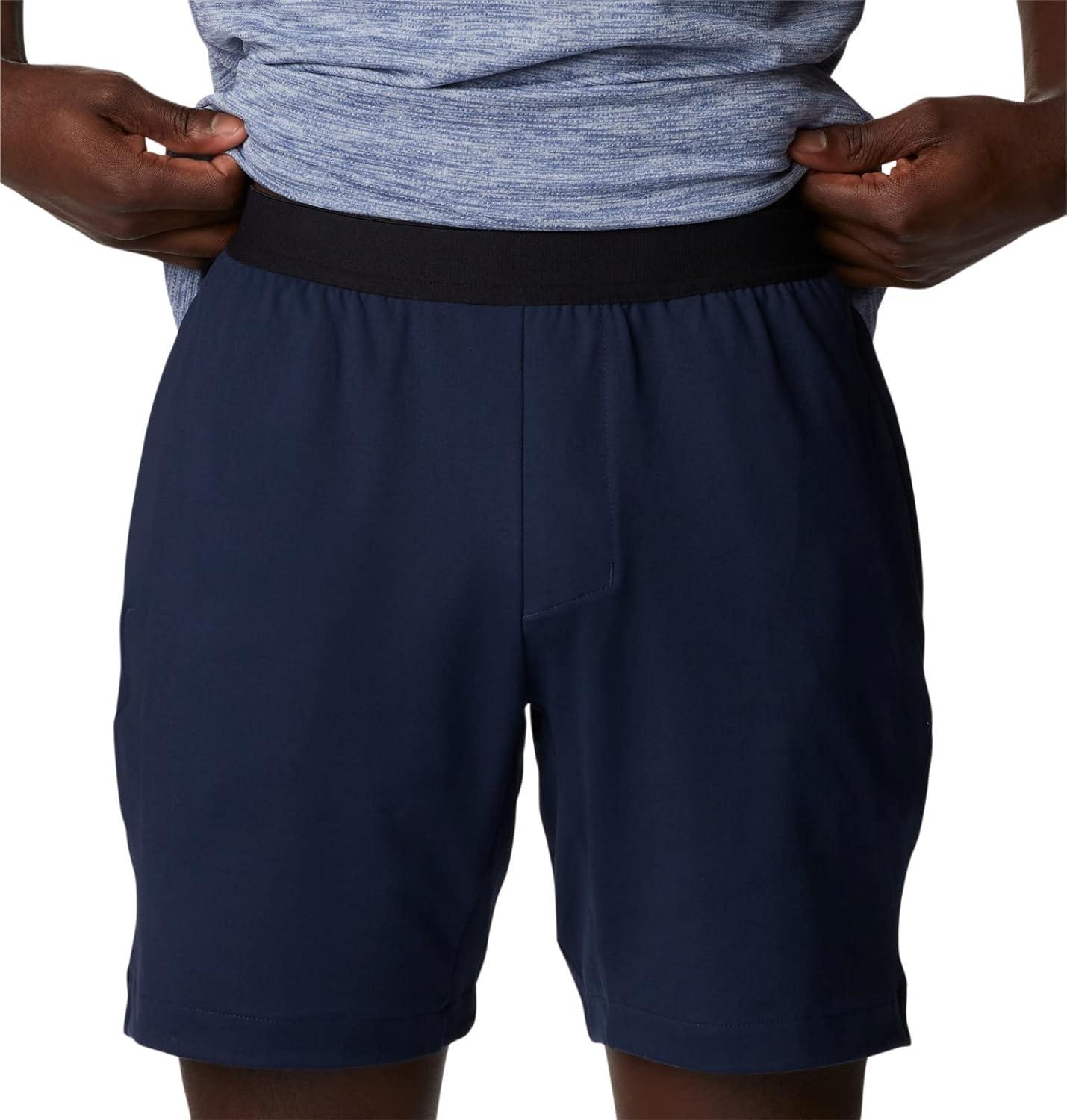 imageColumbia Mens Tech Trail Knit ShortCollegiate Navy