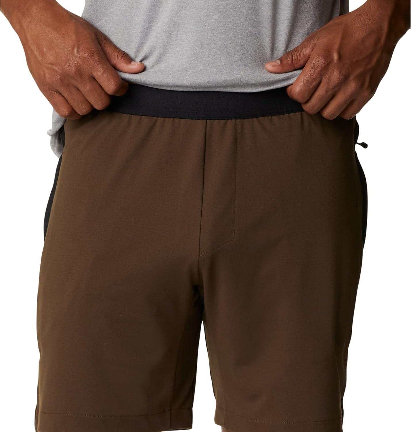 imageColumbia Mens Tech Trail Knit ShortOlive Green