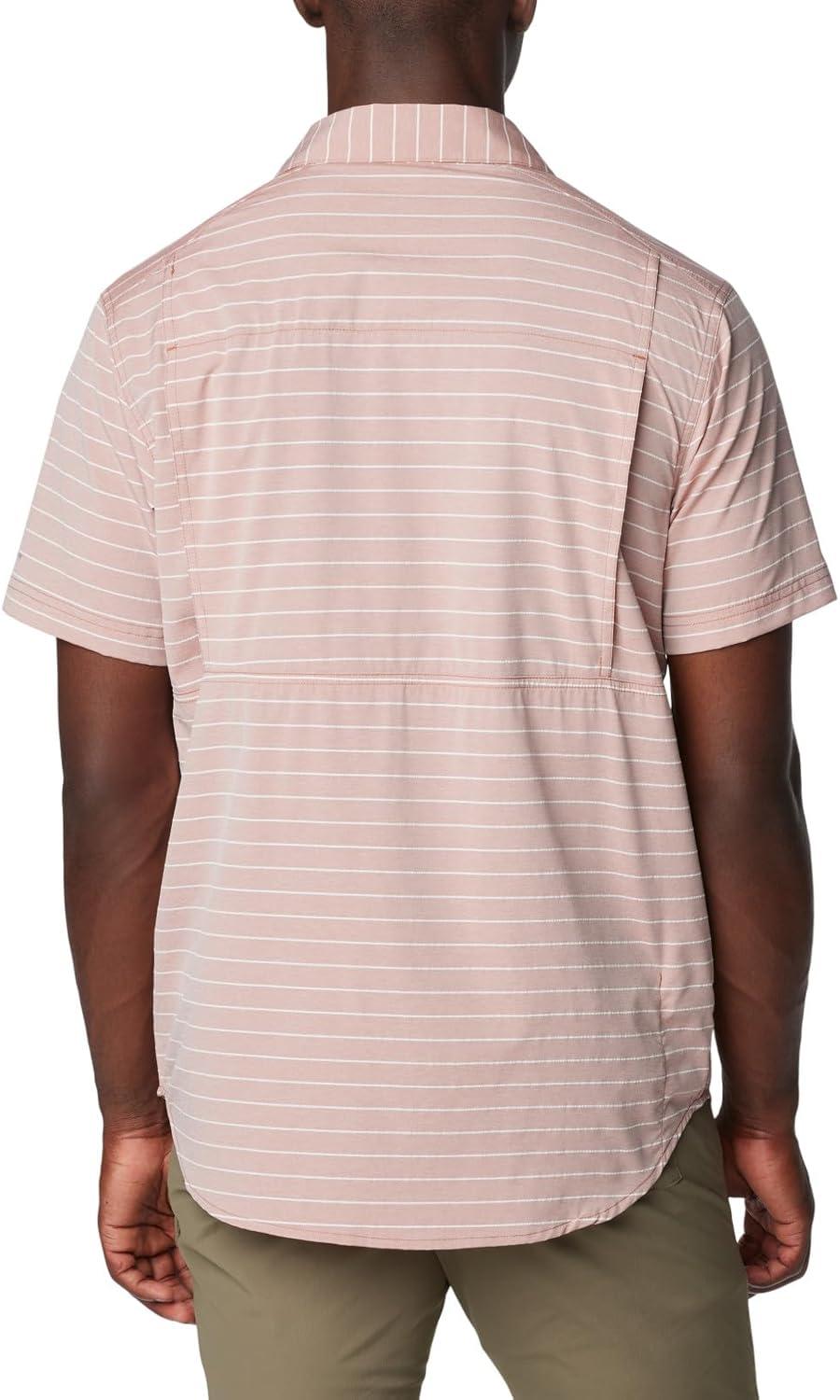 imageColumbia Mens Twisted Creek II Short Sleeve ShirtAuburn Horizontal Twisted Creek