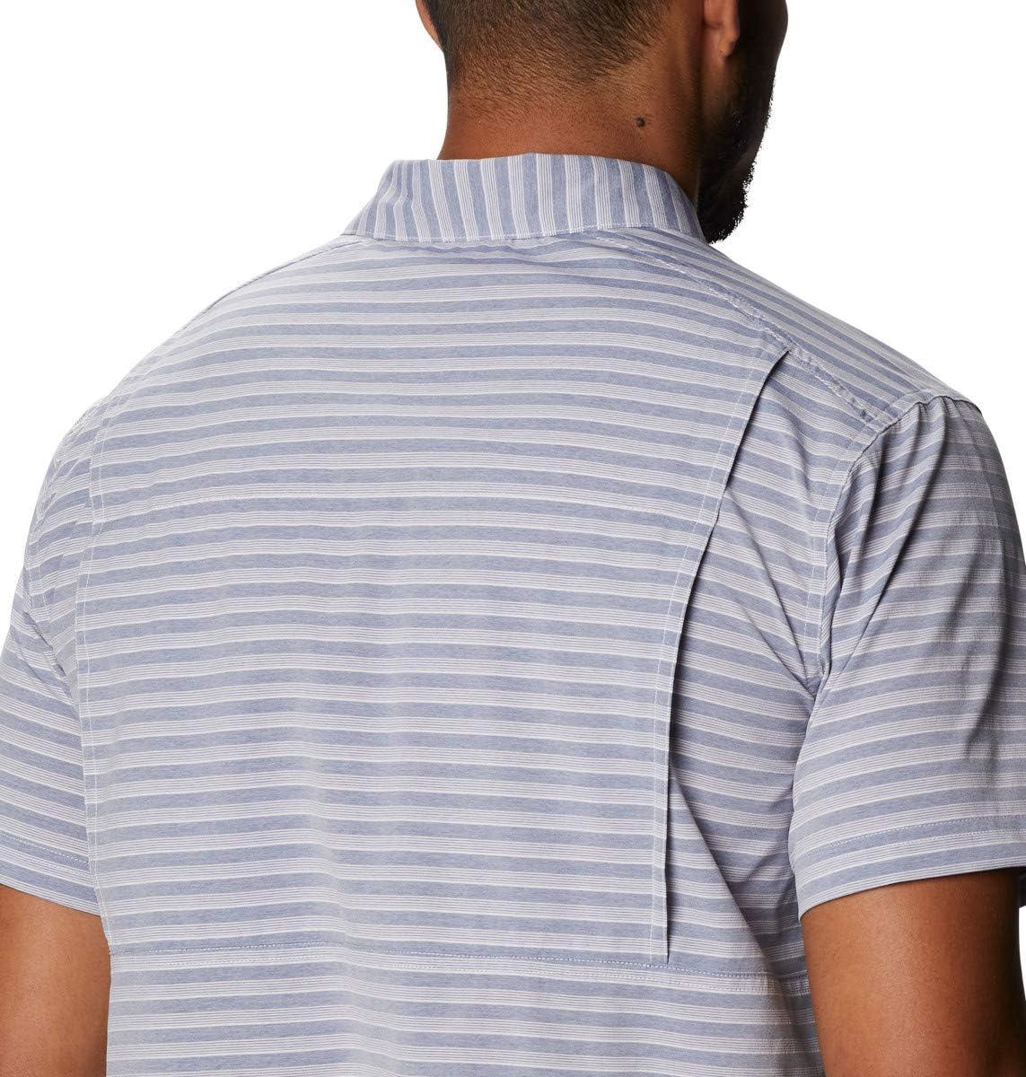 imageColumbia Mens Twisted Creek II Short Sleeve ShirtCollegiate Navy