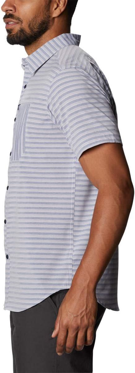 imageColumbia Mens Twisted Creek II Short Sleeve ShirtCollegiate Navy