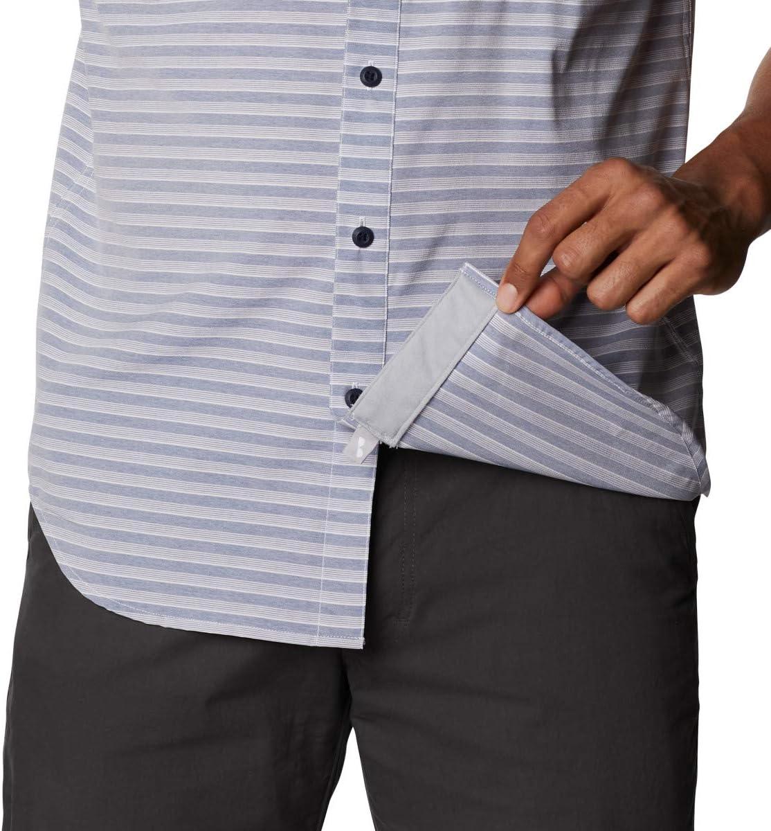 imageColumbia Mens Twisted Creek II Short Sleeve ShirtCollegiate Navy