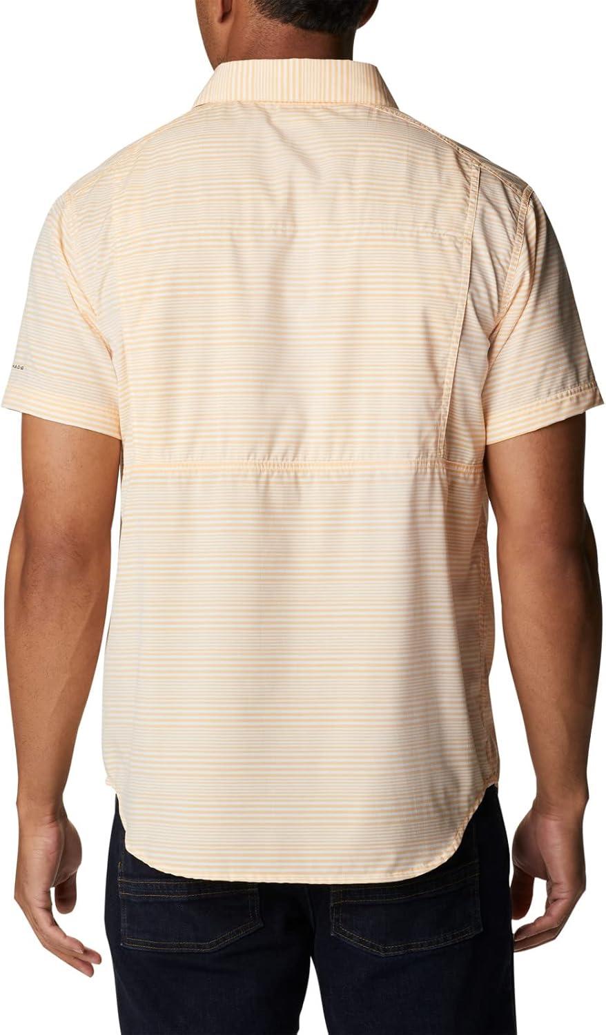 imageColumbia Mens Twisted Creek II Short Sleeve ShirtMango Wave Crest Stripe