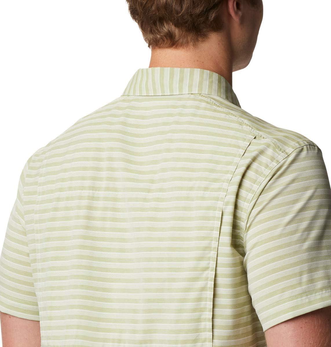imageColumbia Mens Twisted Creek II Short Sleeve ShirtMatcha