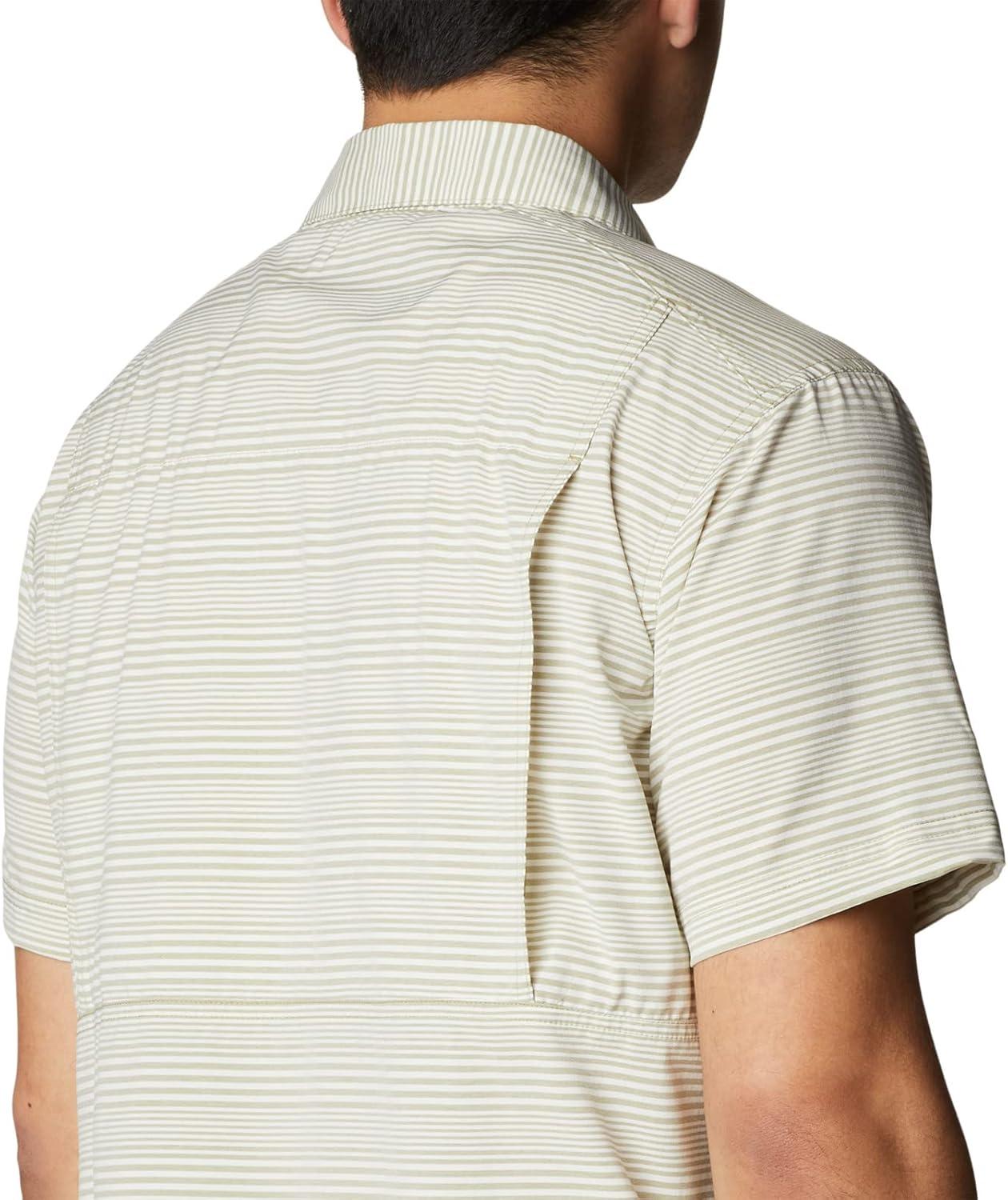 imageColumbia Mens Twisted Creek II Short Sleeve ShirtSavory Wave Crest Stripe