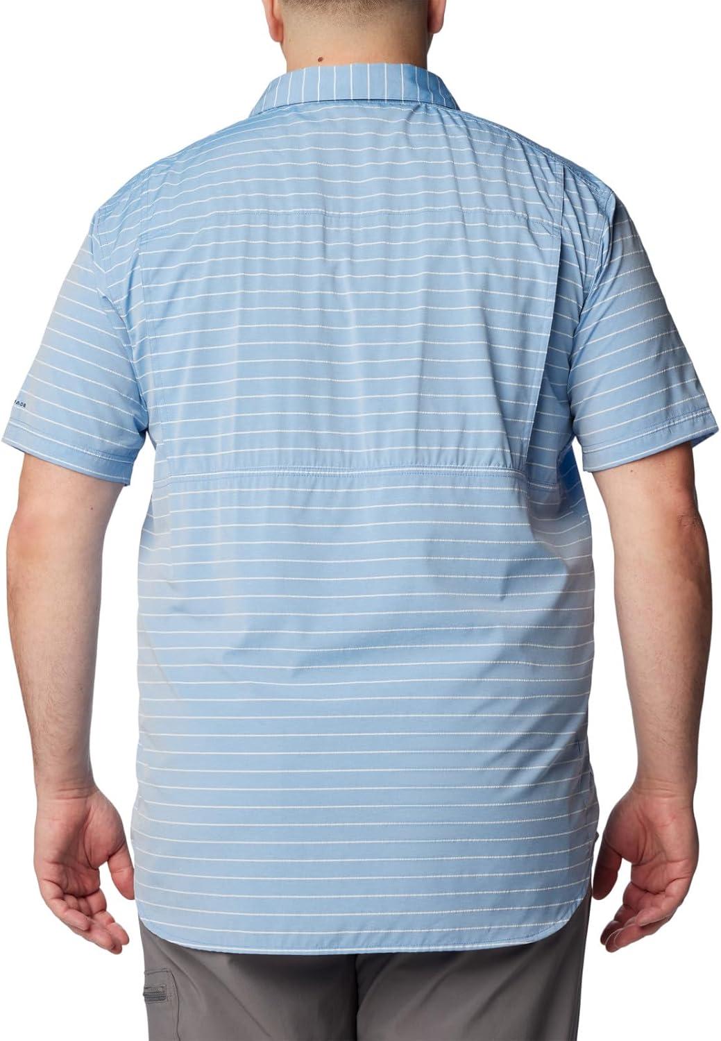 imageColumbia Mens Twisted Creek II Short Sleeve ShirtSkyler Horizontal Twisted Creek