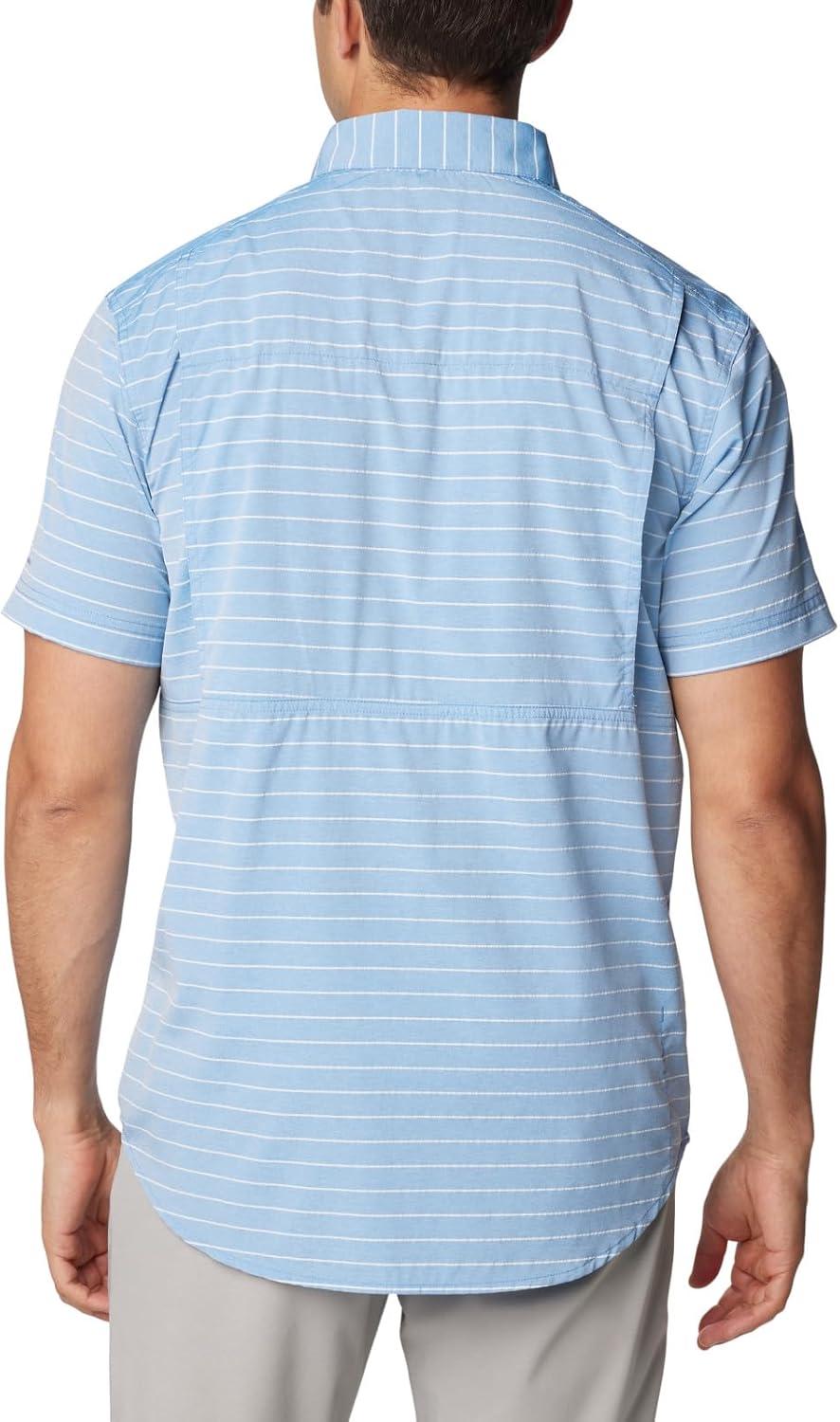 imageColumbia Mens Twisted Creek II Short Sleeve ShirtSkyler Horizontal Twisted Creek