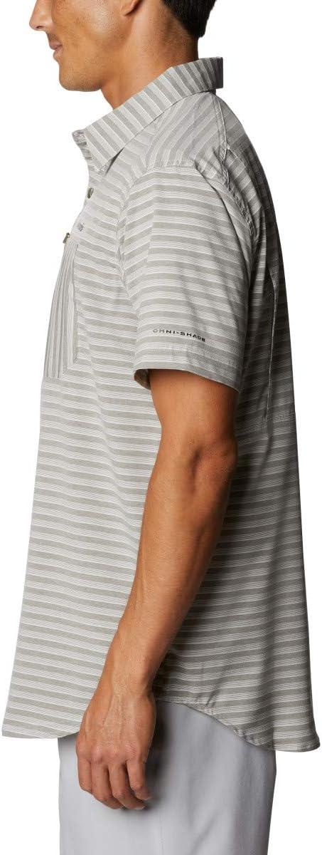 imageColumbia Mens Twisted Creek II Short Sleeve ShirtStone Green