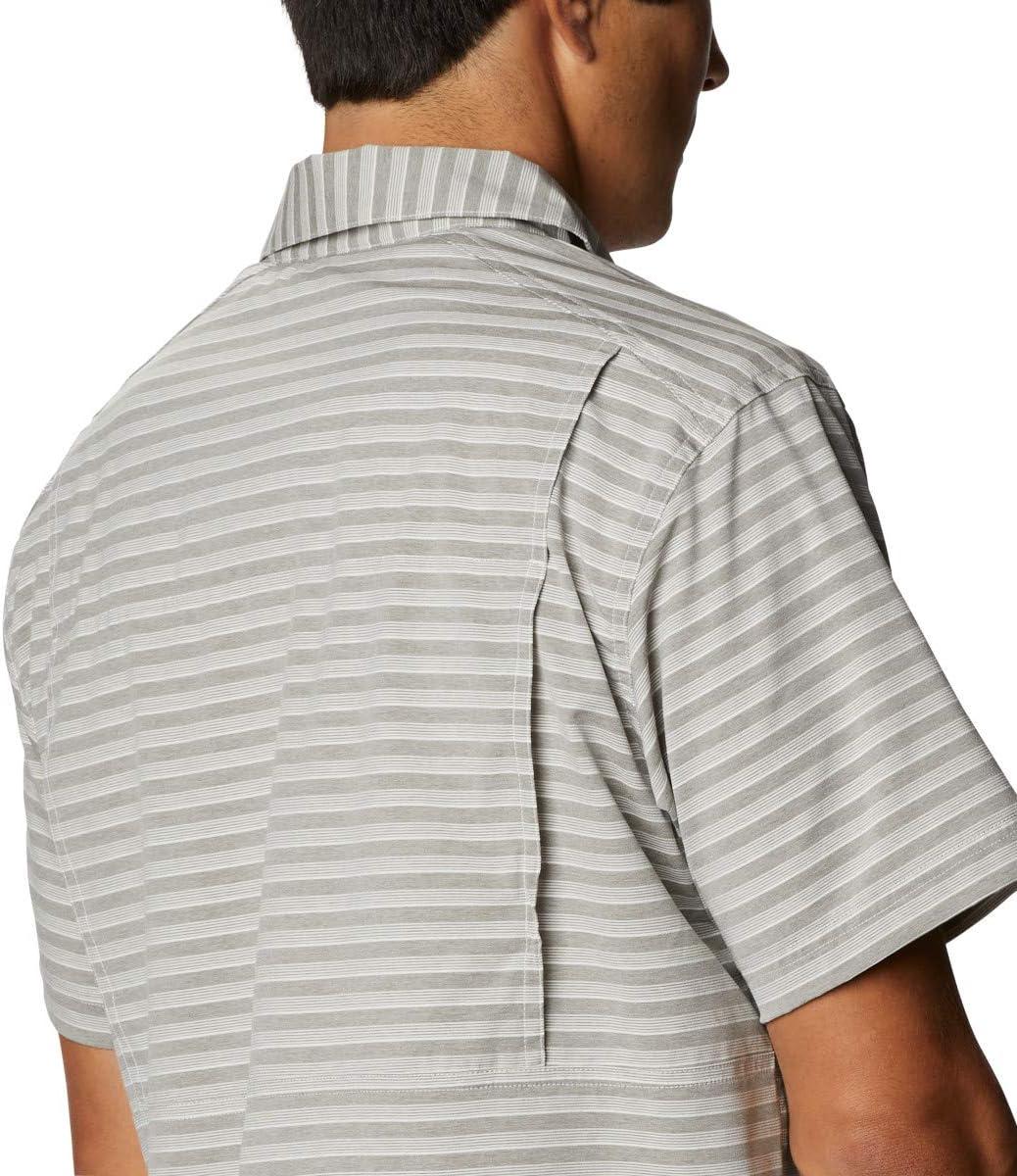 imageColumbia Mens Twisted Creek II Short Sleeve ShirtStone Green