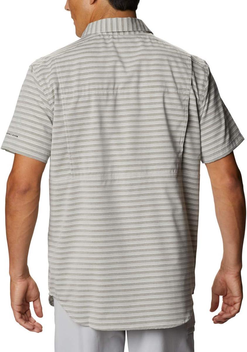imageColumbia Mens Twisted Creek II Short Sleeve ShirtStone Green