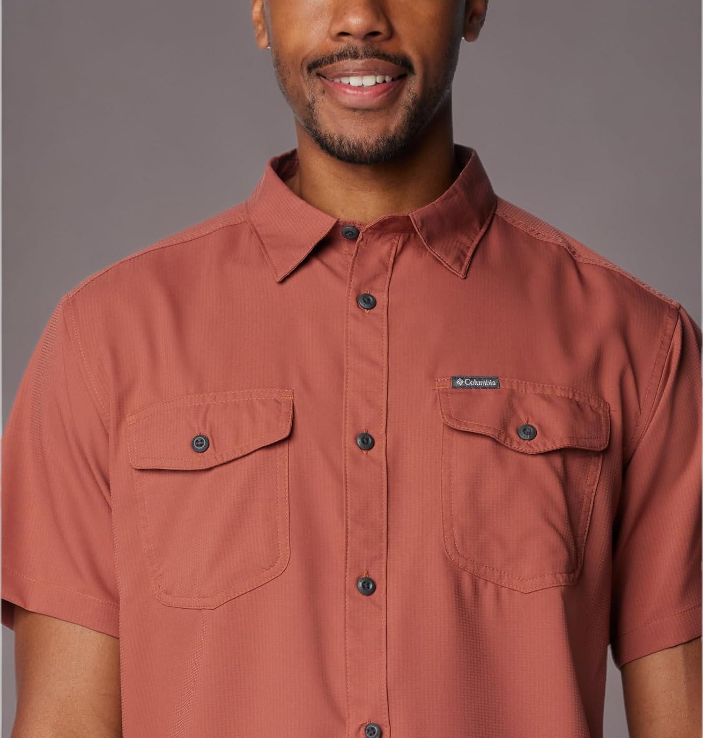 imageColumbia Mens Utilizer Ii Solid Short Sleeve ShirtAuburn