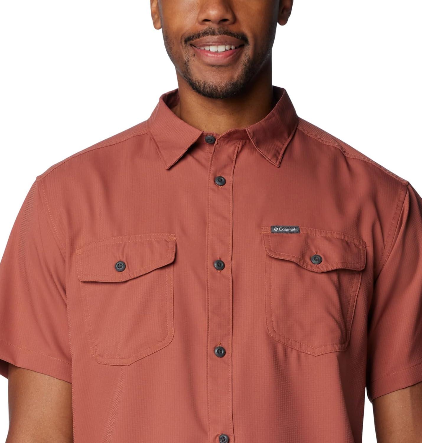 imageColumbia Mens Utilizer Ii Solid Short Sleeve ShirtAuburn