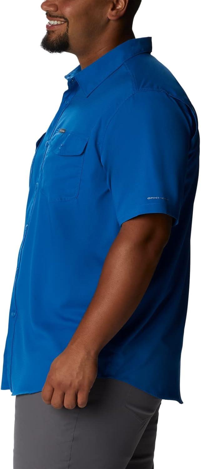 imageColumbia Mens Utilizer Ii Solid Short Sleeve ShirtAzure Blue