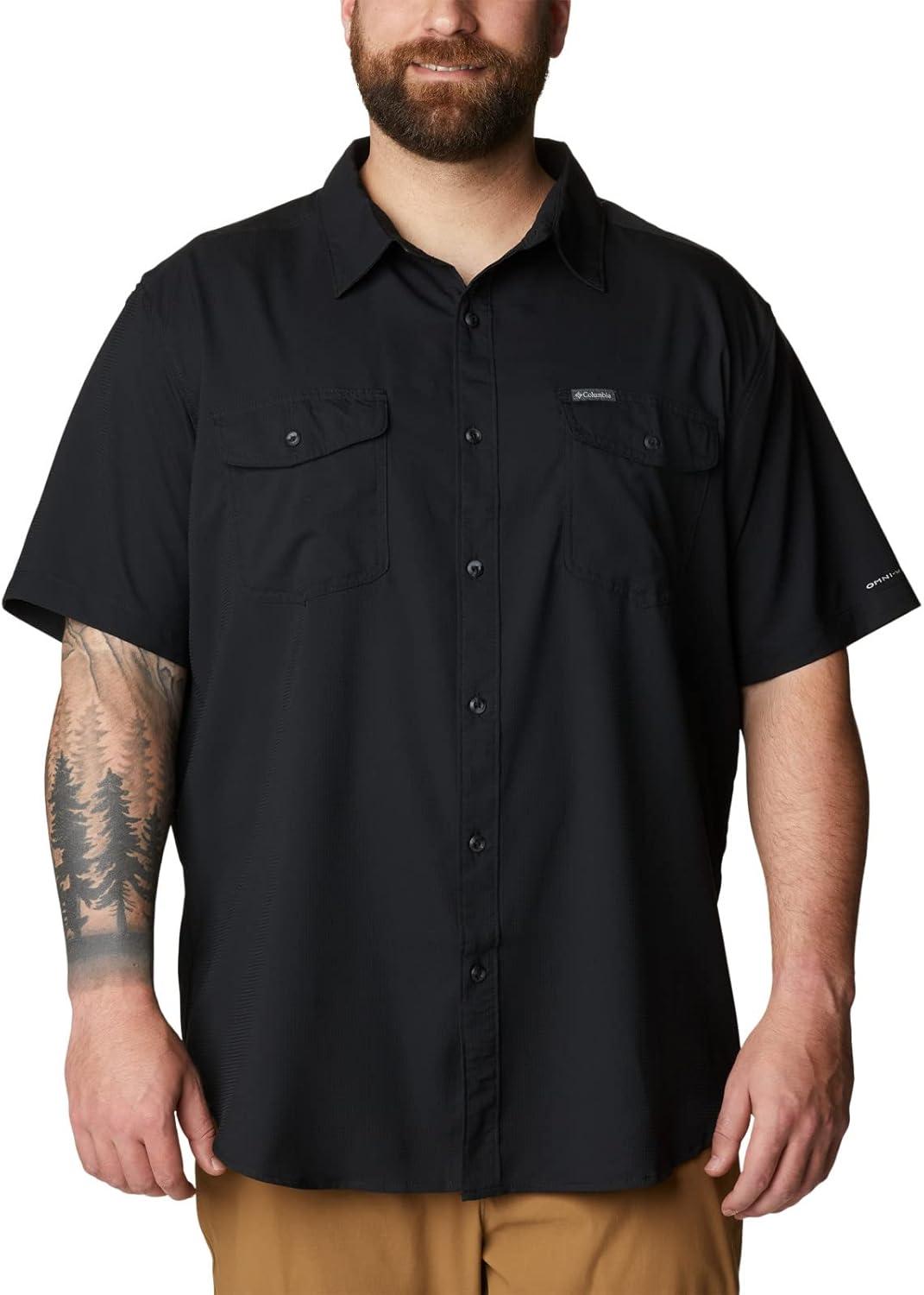 imageColumbia Mens Utilizer Ii Solid Short Sleeve ShirtBlackBlack