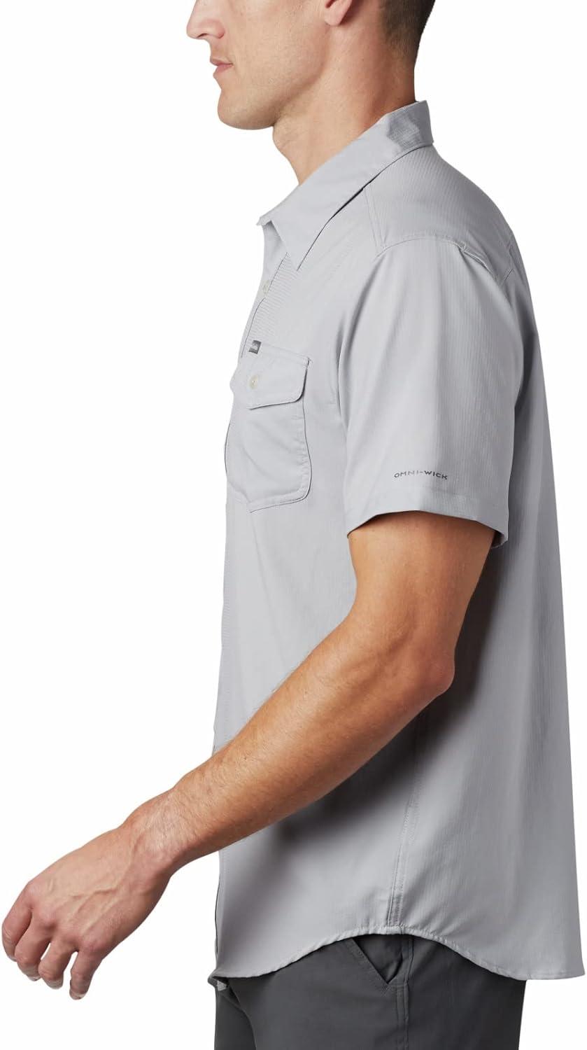 imageColumbia Mens Utilizer Ii Solid Short Sleeve ShirtColumbia Grey