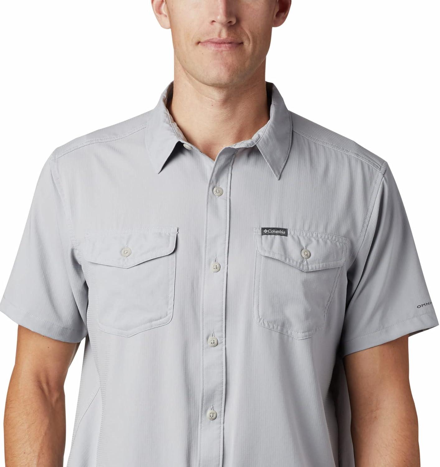 imageColumbia Mens Utilizer Ii Solid Short Sleeve ShirtColumbia Grey