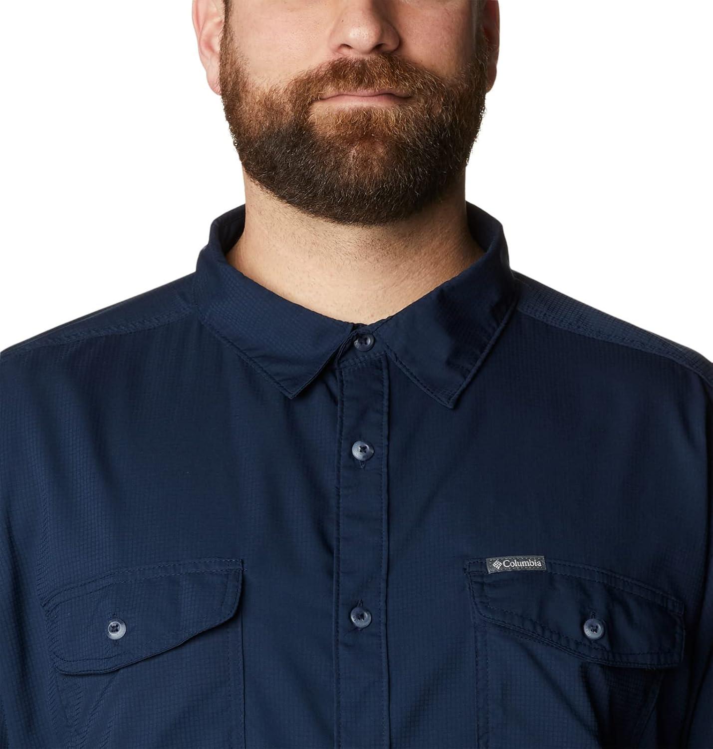 imageColumbia Mens Utilizer Ii Solid Short Sleeve ShirtGray and Black Charcoal Heather