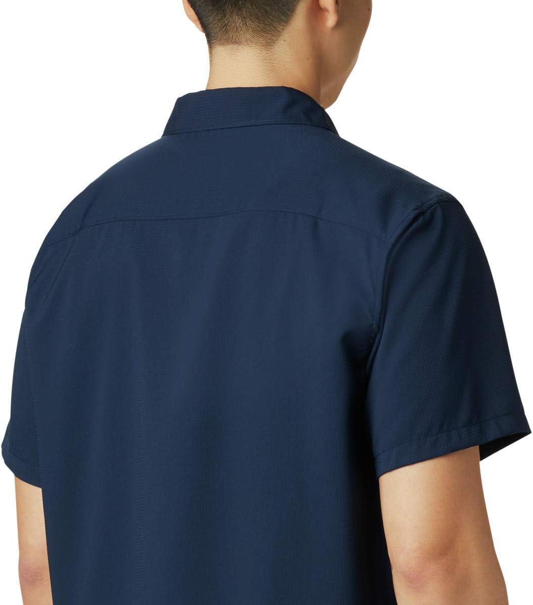 imageColumbia Mens Utilizer Ii Solid Short Sleeve ShirtGray and Black Charcoal Heather