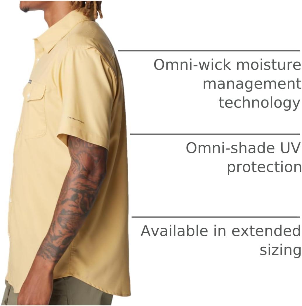 imageColumbia Mens Utilizer Ii Solid Short Sleeve ShirtLight Camel