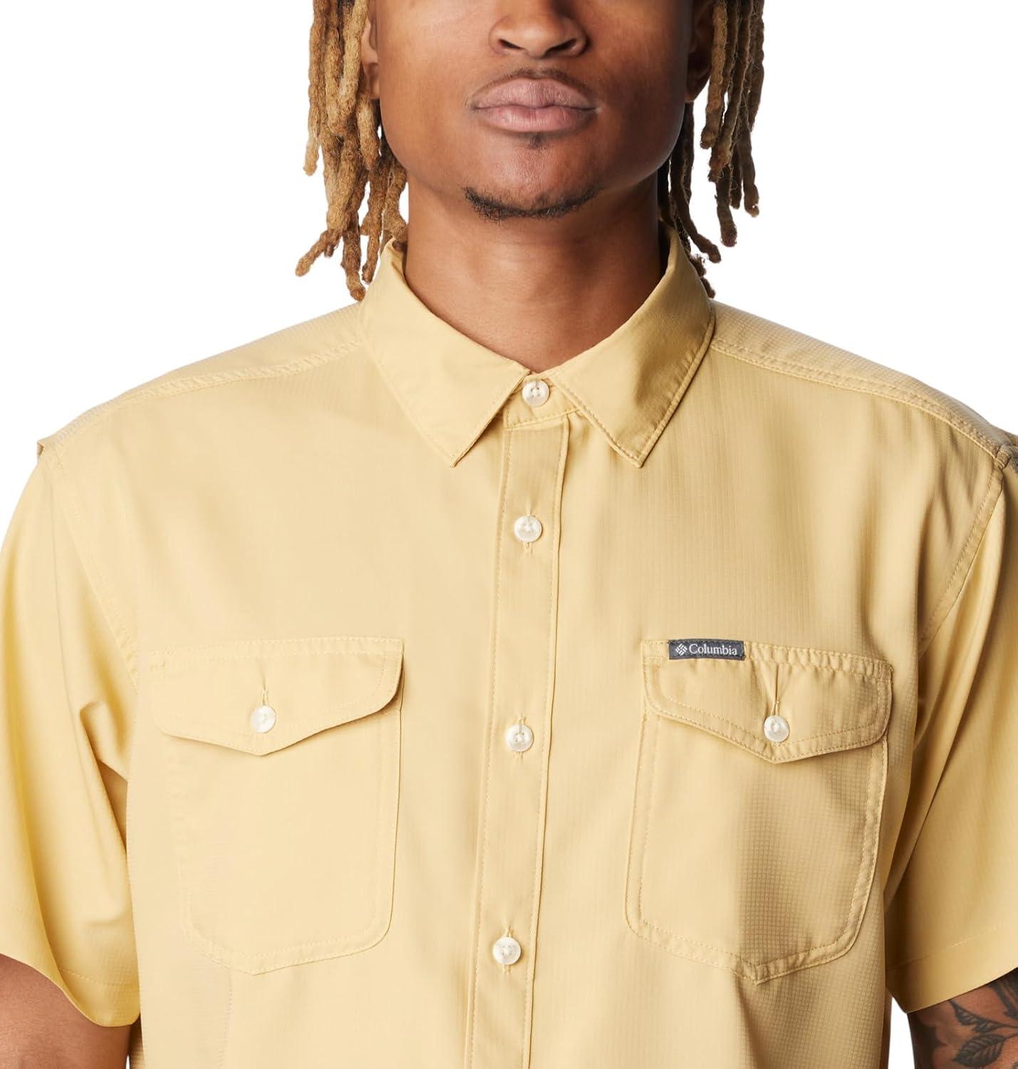 imageColumbia Mens Utilizer Ii Solid Short Sleeve ShirtLight Camel