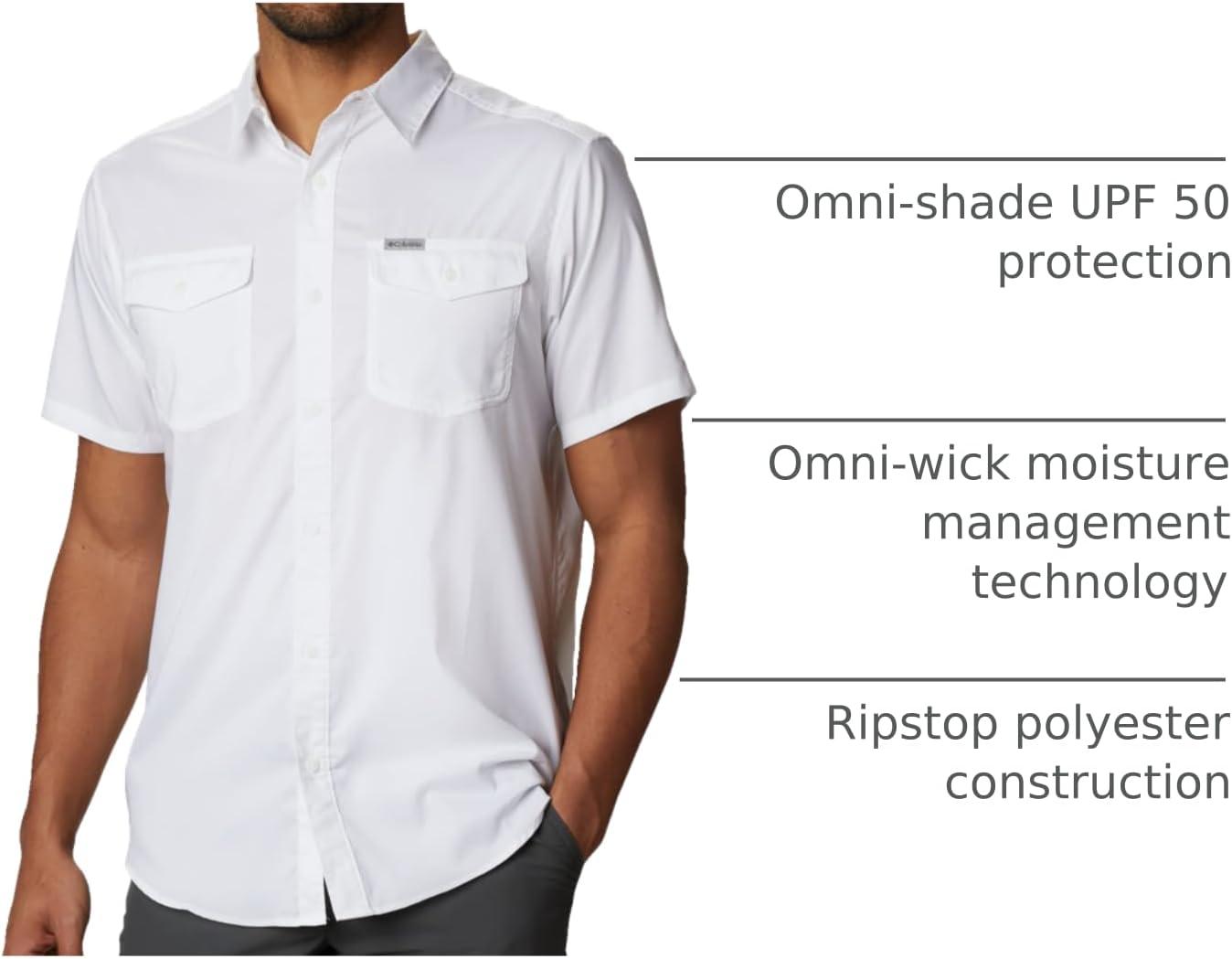 imageColumbia Mens Utilizer Ii Solid Short Sleeve ShirtMalbec