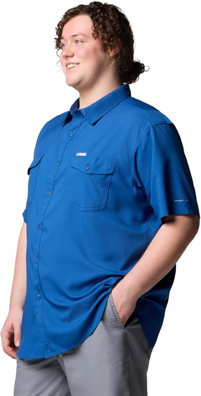 imageColumbia Mens Utilizer Ii Solid Short Sleeve ShirtMountain Blue