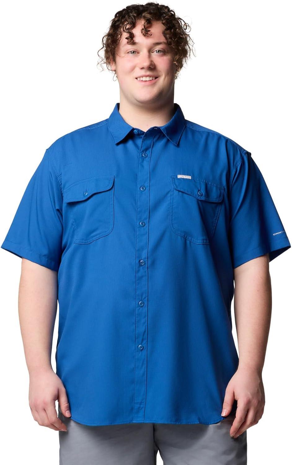 imageColumbia Mens Utilizer Ii Solid Short Sleeve ShirtMountain Blue
