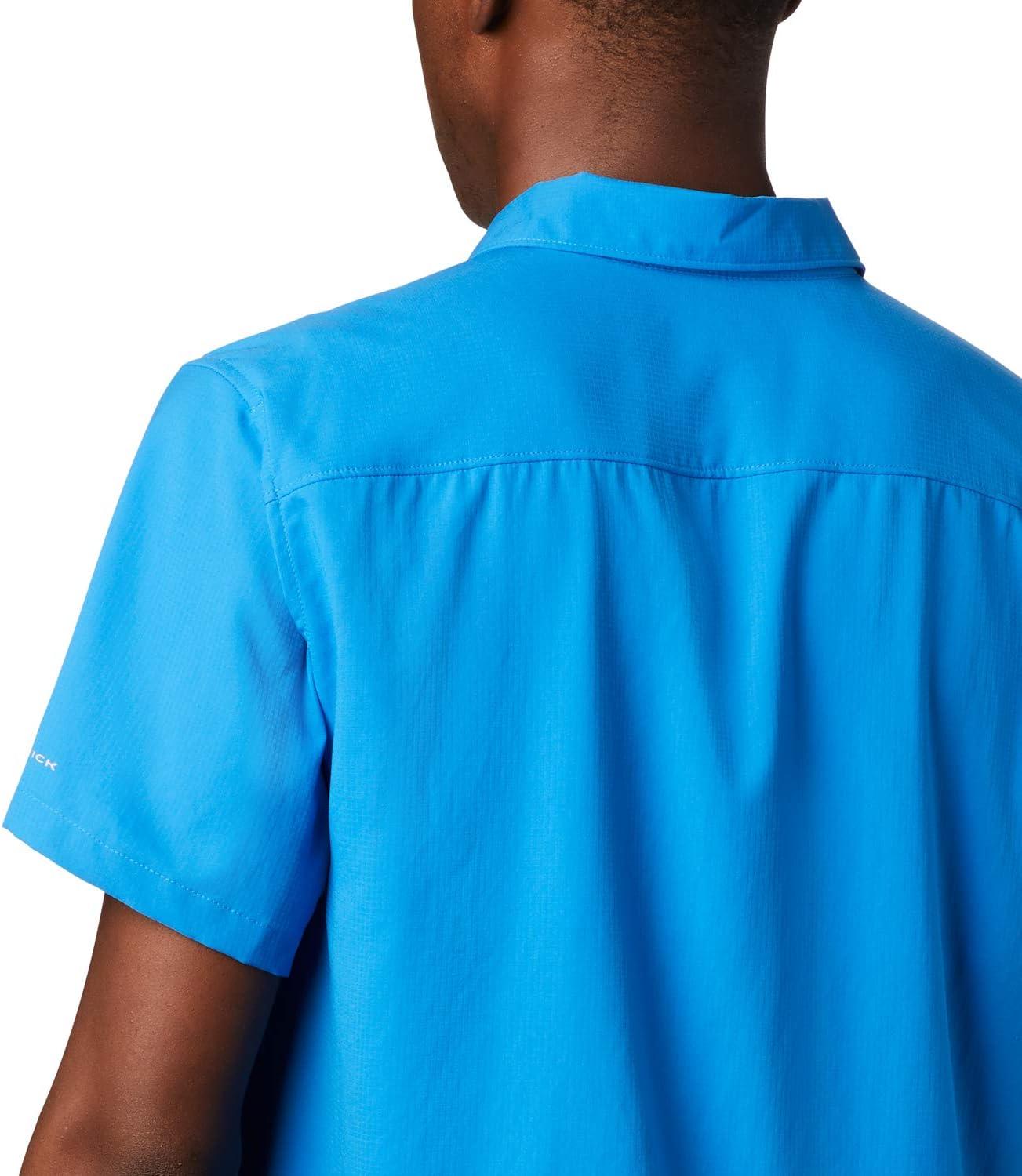 imageColumbia Mens Utilizer Ii Solid Short Sleeve ShirtNew Azure Blue