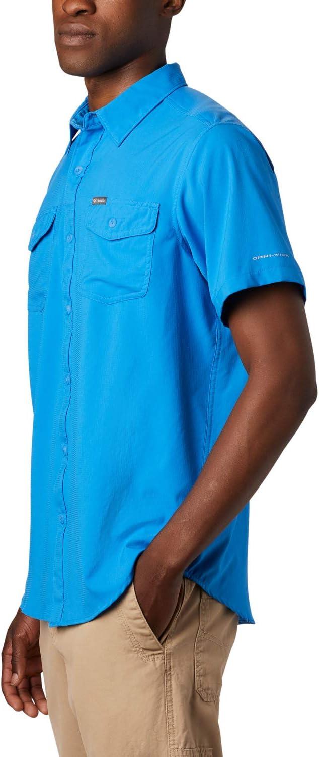 imageColumbia Mens Utilizer Ii Solid Short Sleeve ShirtNew Azure Blue