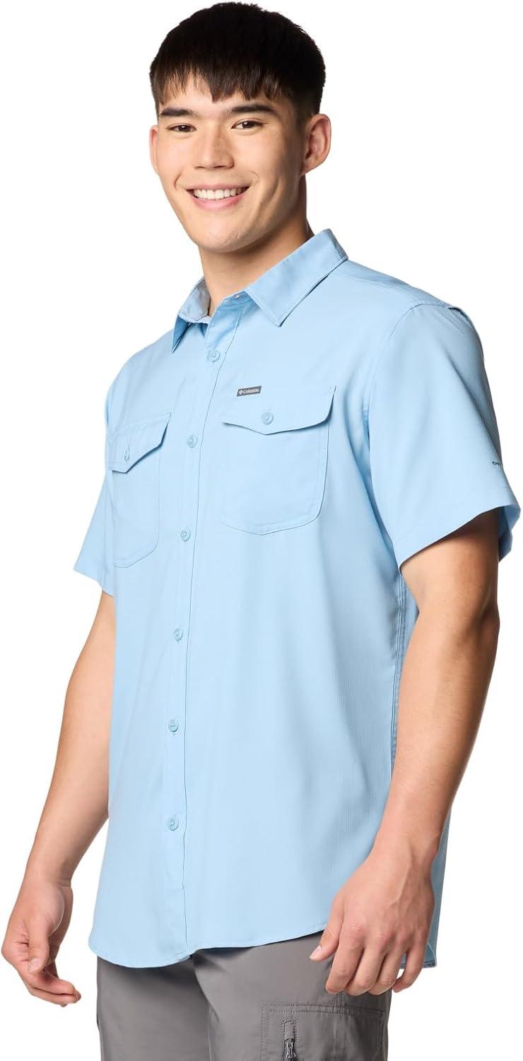 imageColumbia Mens Utilizer Ii Solid Short Sleeve ShirtRipple Blue