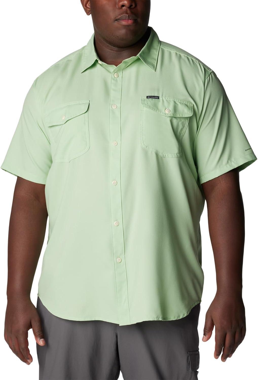 imageColumbia Mens Utilizer Ii Solid Short Sleeve ShirtSage Leaf
