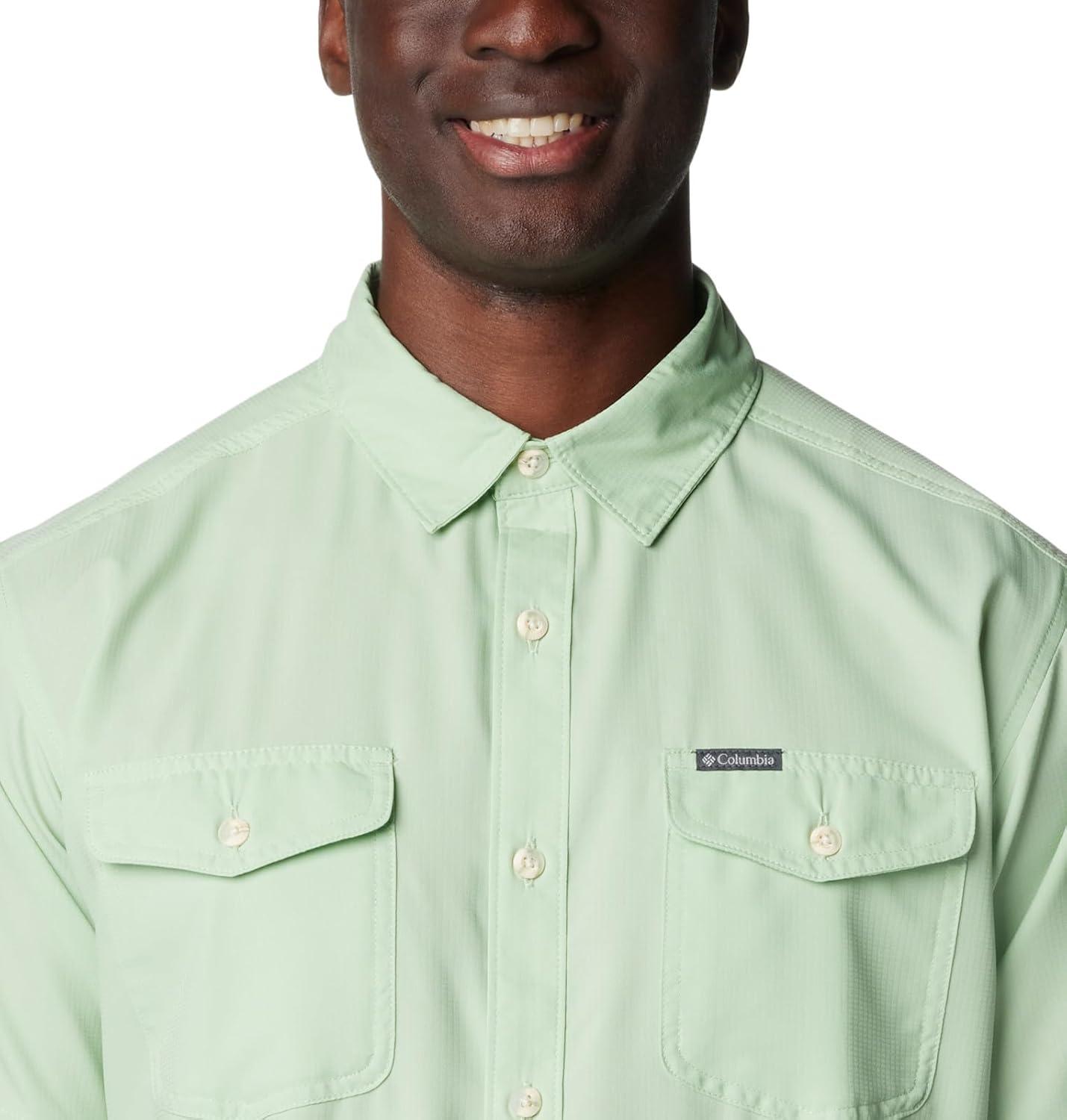 imageColumbia Mens Utilizer Ii Solid Short Sleeve ShirtSage Leaf