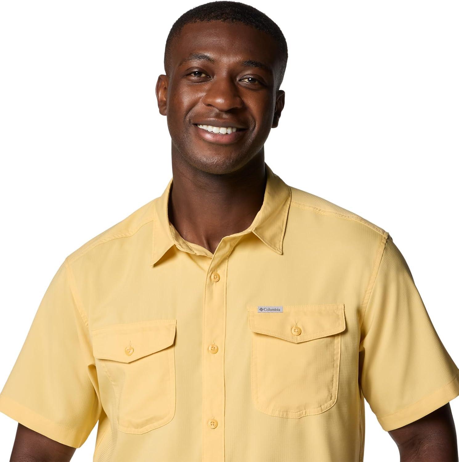 imageColumbia Mens Utilizer Ii Solid Short Sleeve ShirtSand Dune