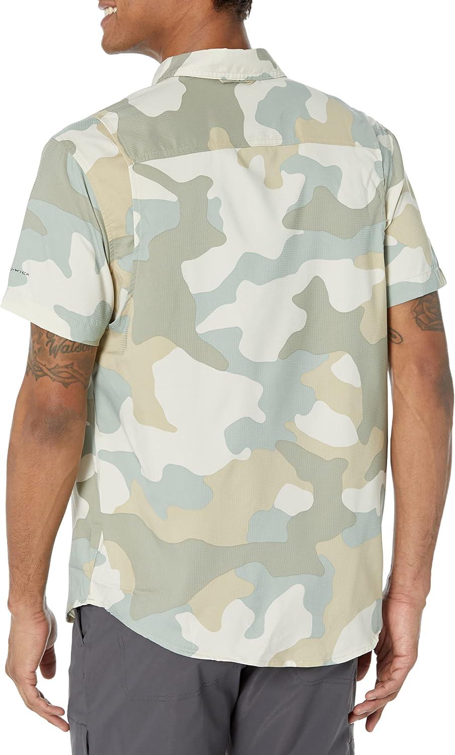 imageColumbia Mens Utilizer Printed Woven Short SleeveNiagara Mod Camo