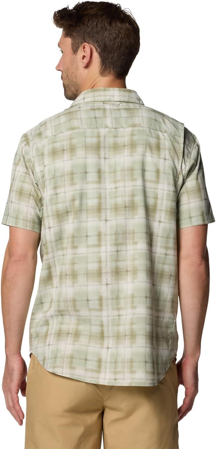 imageColumbia Mens Utilizer Printed Woven Short SleeveSafari Omblur