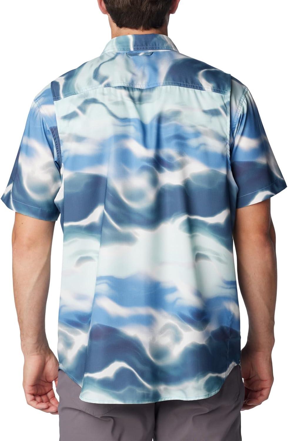 imageColumbia Mens Utilizer Printed Woven Short SleeveSkyler Undercurrent