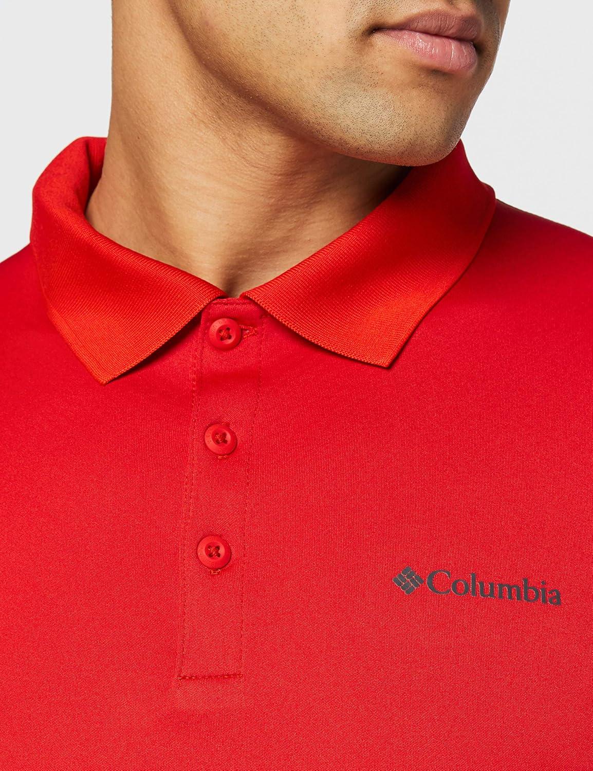 imageColumbia Mens Zero Rules Polo ShirtBonfire