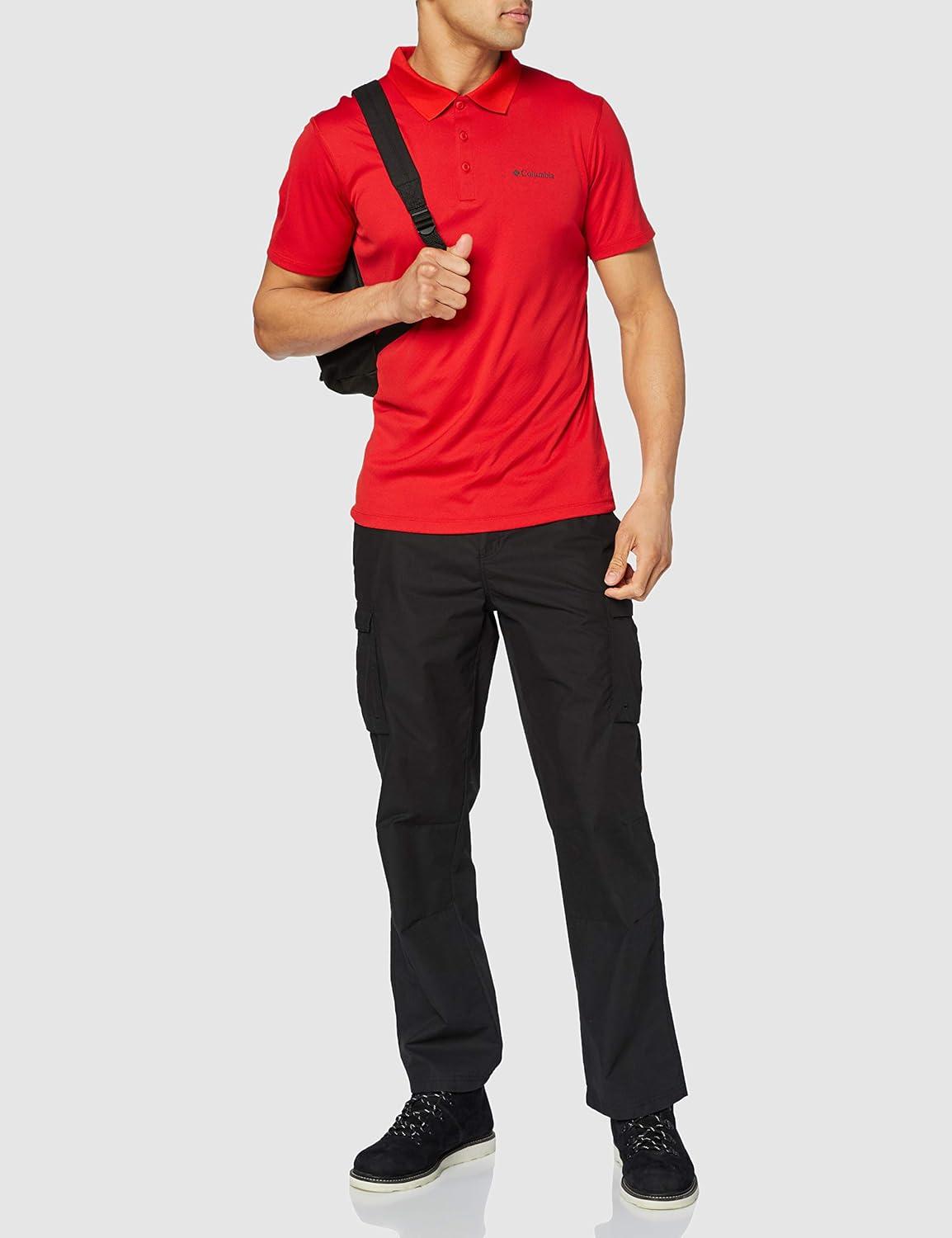 imageColumbia Mens Zero Rules Polo ShirtBonfire