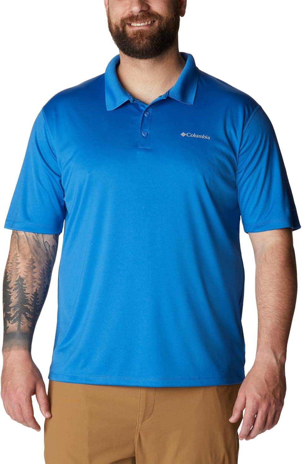 imageColumbia Mens Zero Rules Polo ShirtBright Indigo