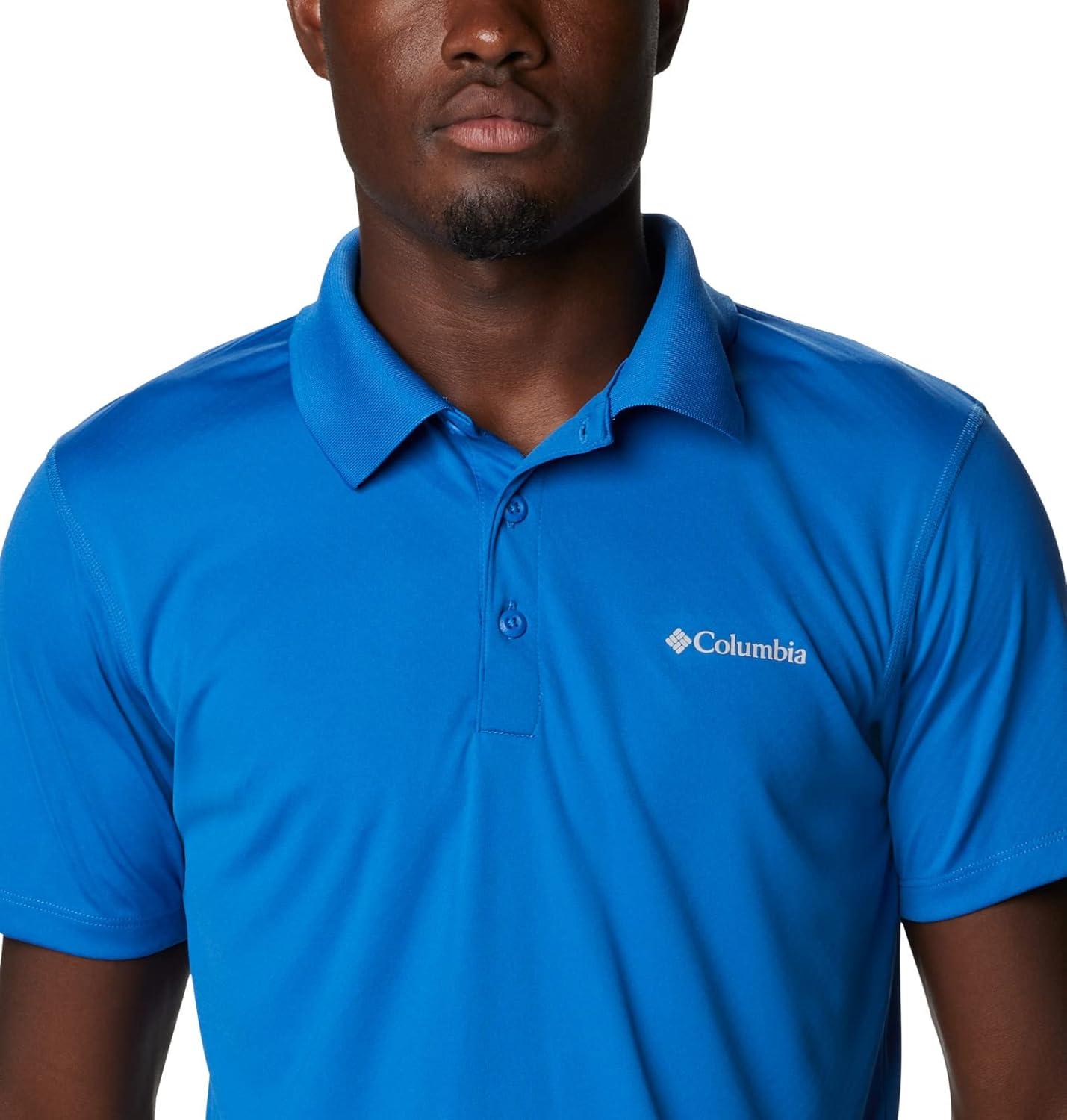 imageColumbia Mens Zero Rules Polo ShirtBright Indigo