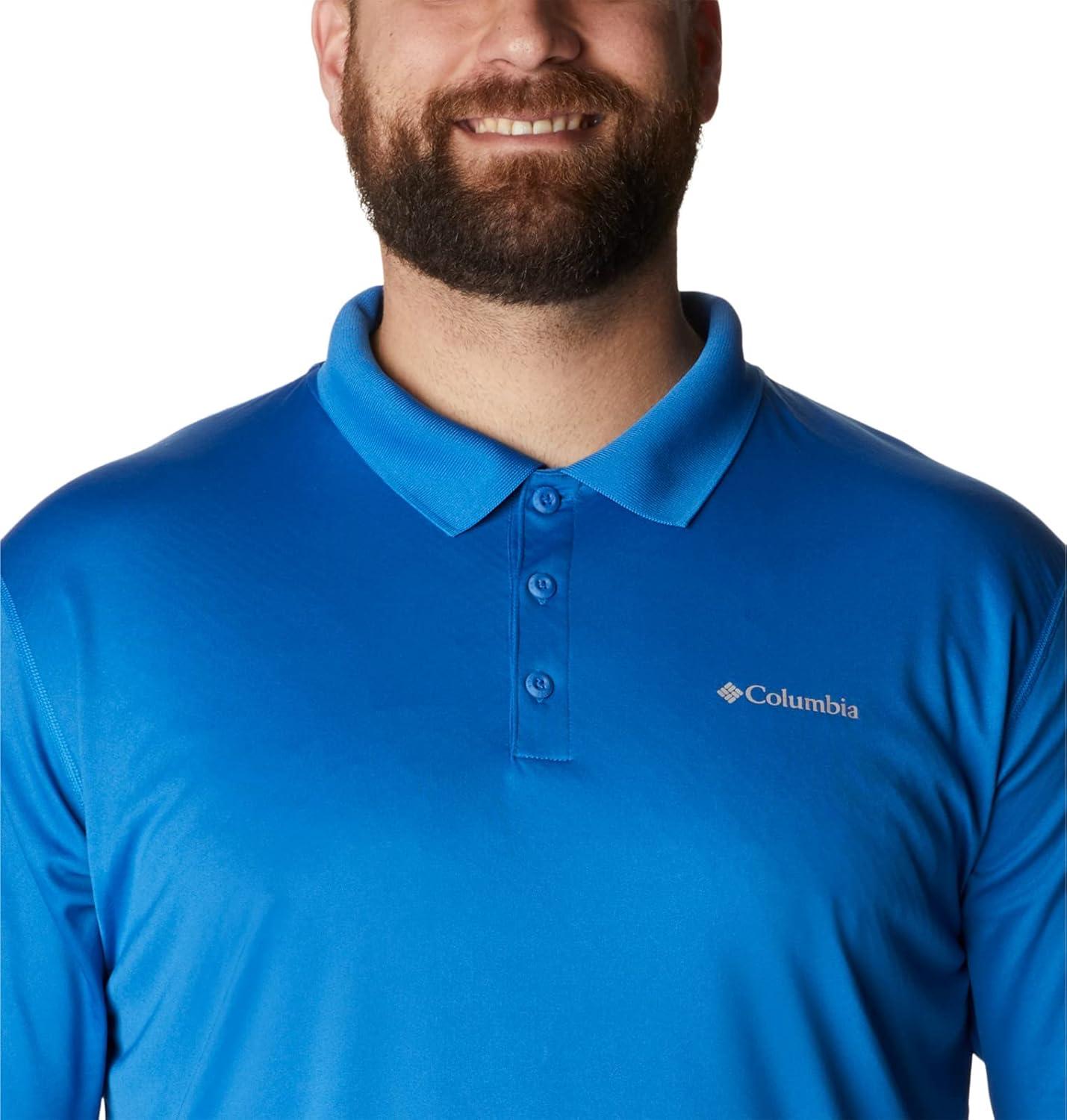 imageColumbia Mens Zero Rules Polo ShirtBright Indigo