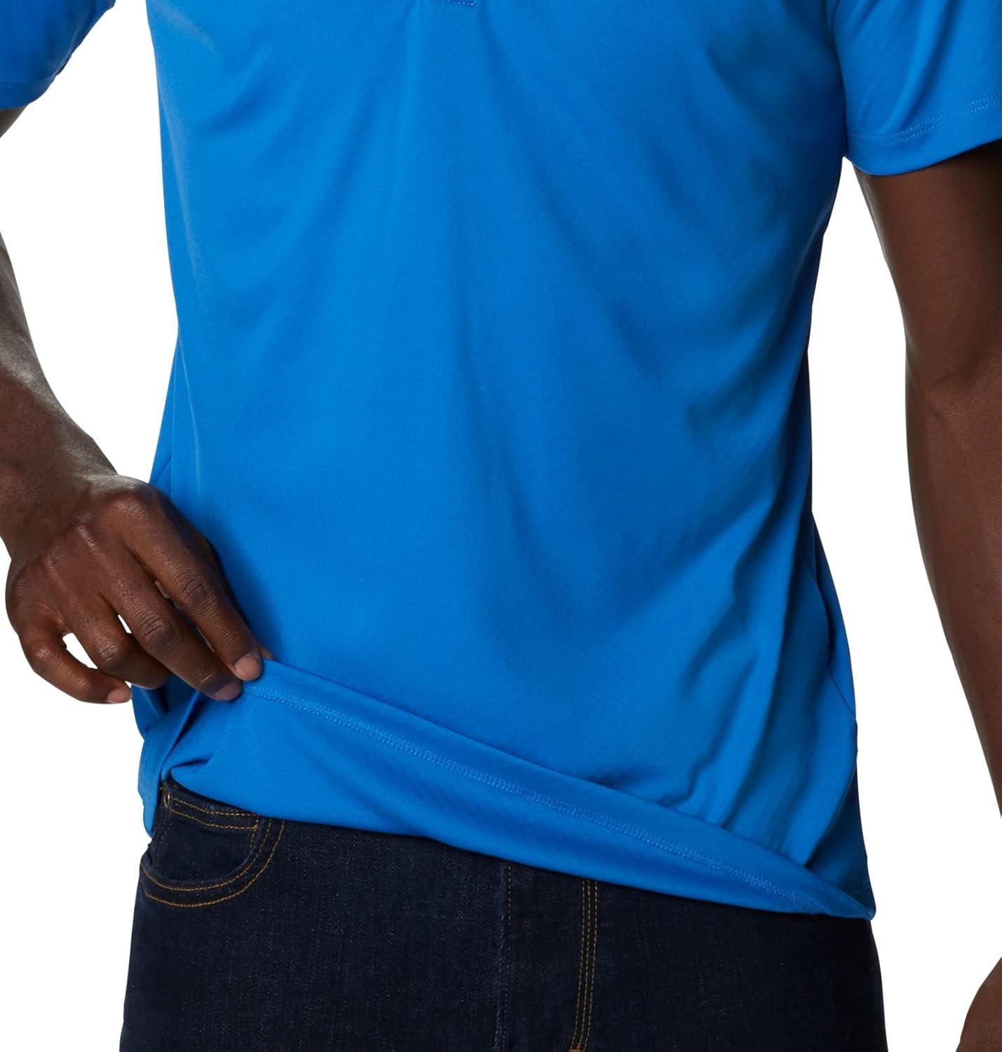 imageColumbia Mens Zero Rules Polo ShirtBright Indigo