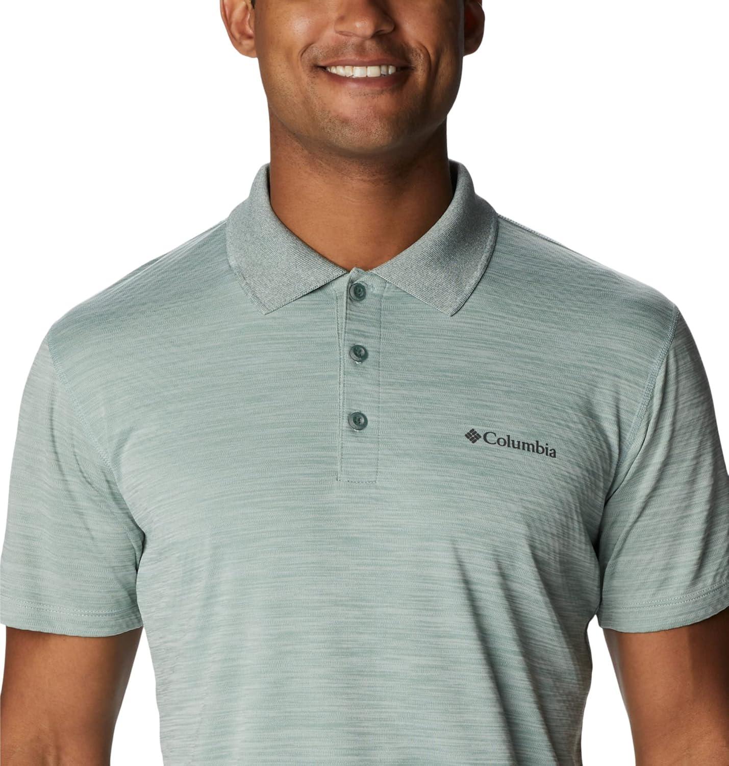 imageColumbia Mens Zero Rules Polo ShirtNiagara Heather