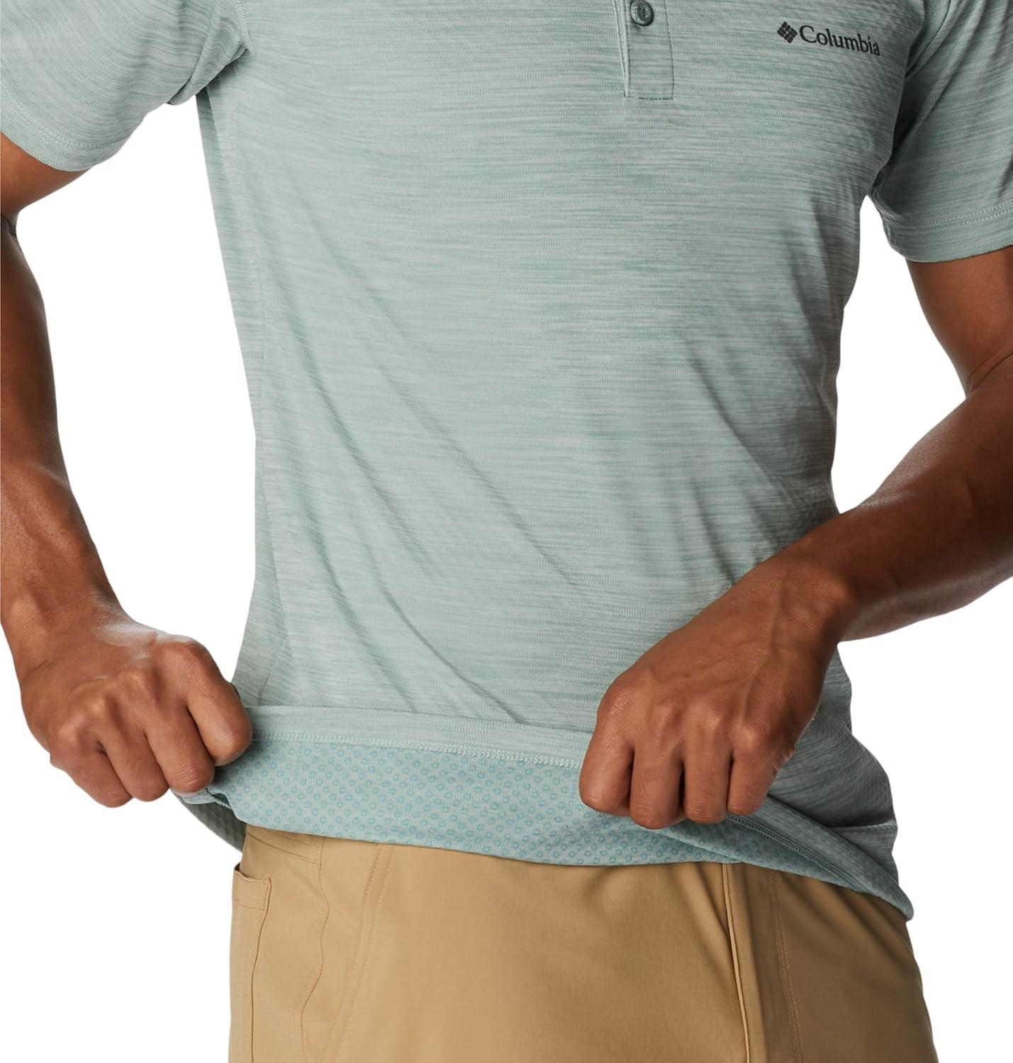 imageColumbia Mens Zero Rules Polo ShirtNiagara Heather