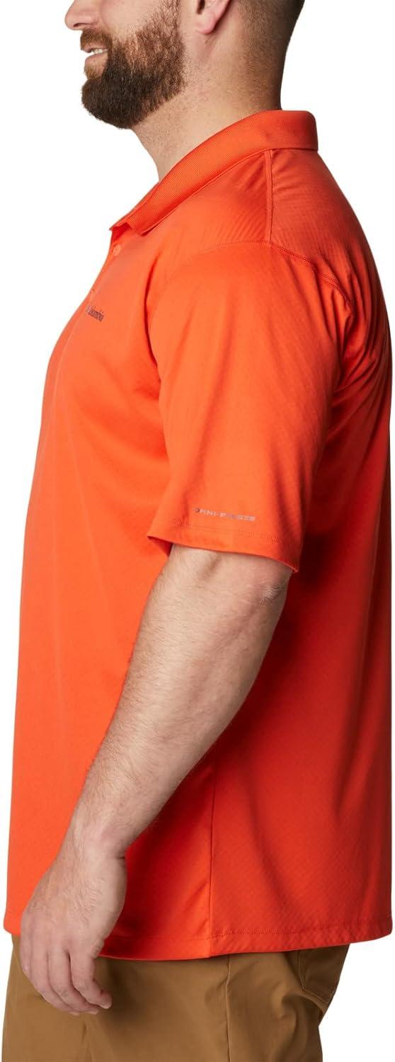 imageColumbia Mens Zero Rules Polo ShirtRed Quartz