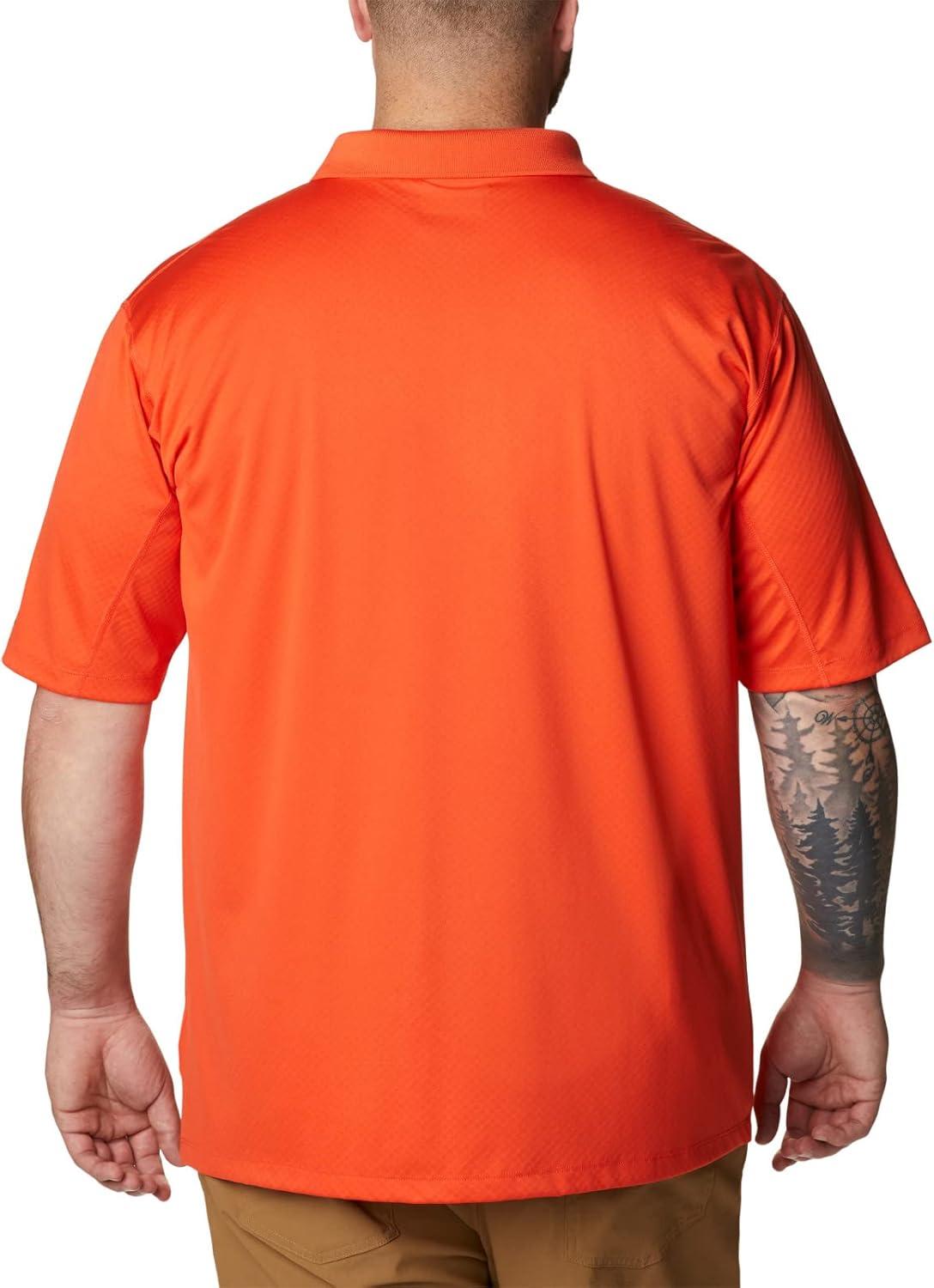 imageColumbia Mens Zero Rules Polo ShirtRed Quartz