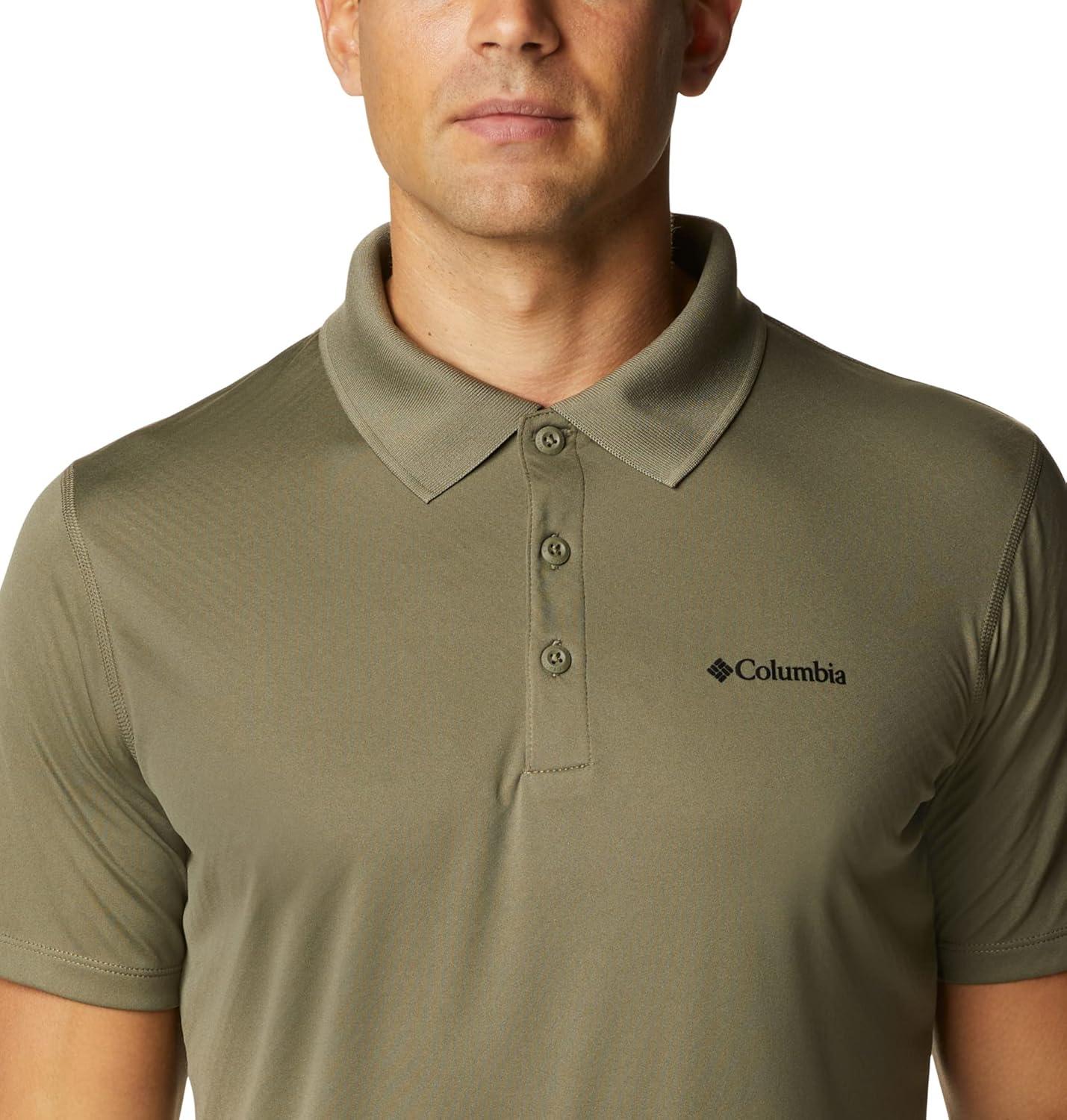 imageColumbia Mens Zero Rules Polo ShirtStone Green